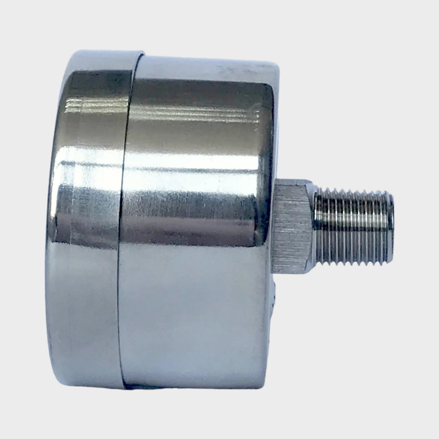 Pressure Gauge On A Boiler Stainless Steel Manometre Bourdon Type