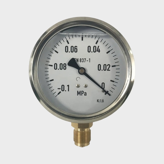 Pressure Gauge For Vacuum Pump -0.1 Mpa  Glycerin Manometer
