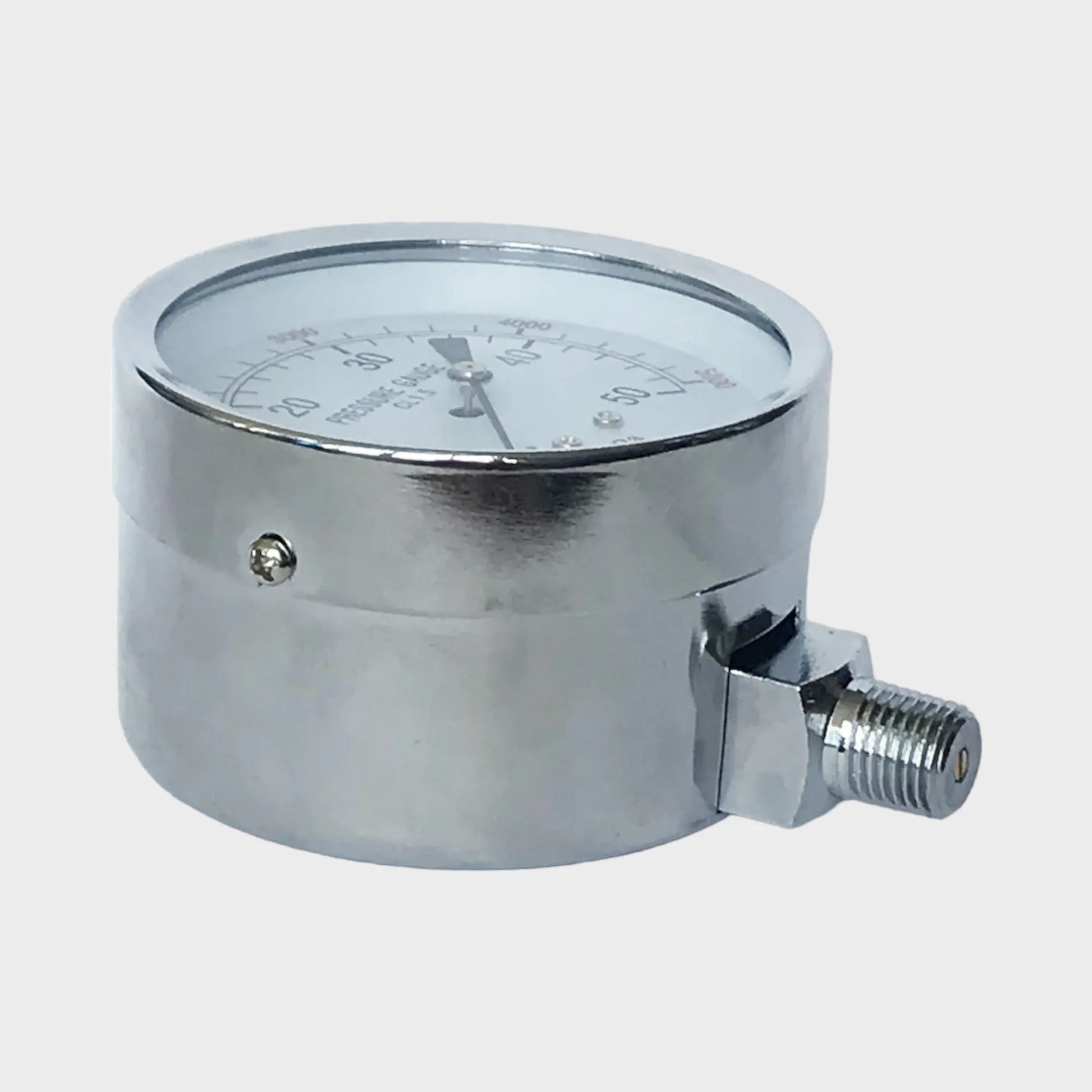 Bellows Pressure Gauge 5000 mmAq Chromed Steel Brass Air Manometer