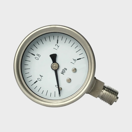 Dial Pressure Gauge 1.6 Mpa Manometer Natural Gas Lower Mount