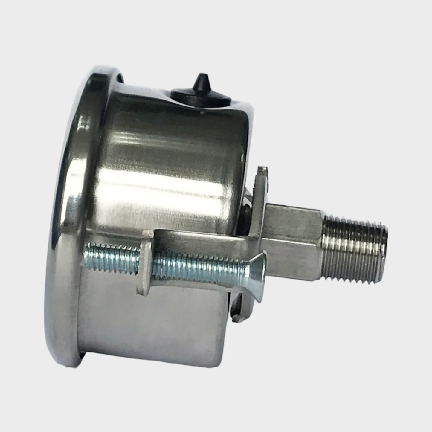 Panel Mounted Pressure Gauge With Bracket 500 Kpa Gas Liquid