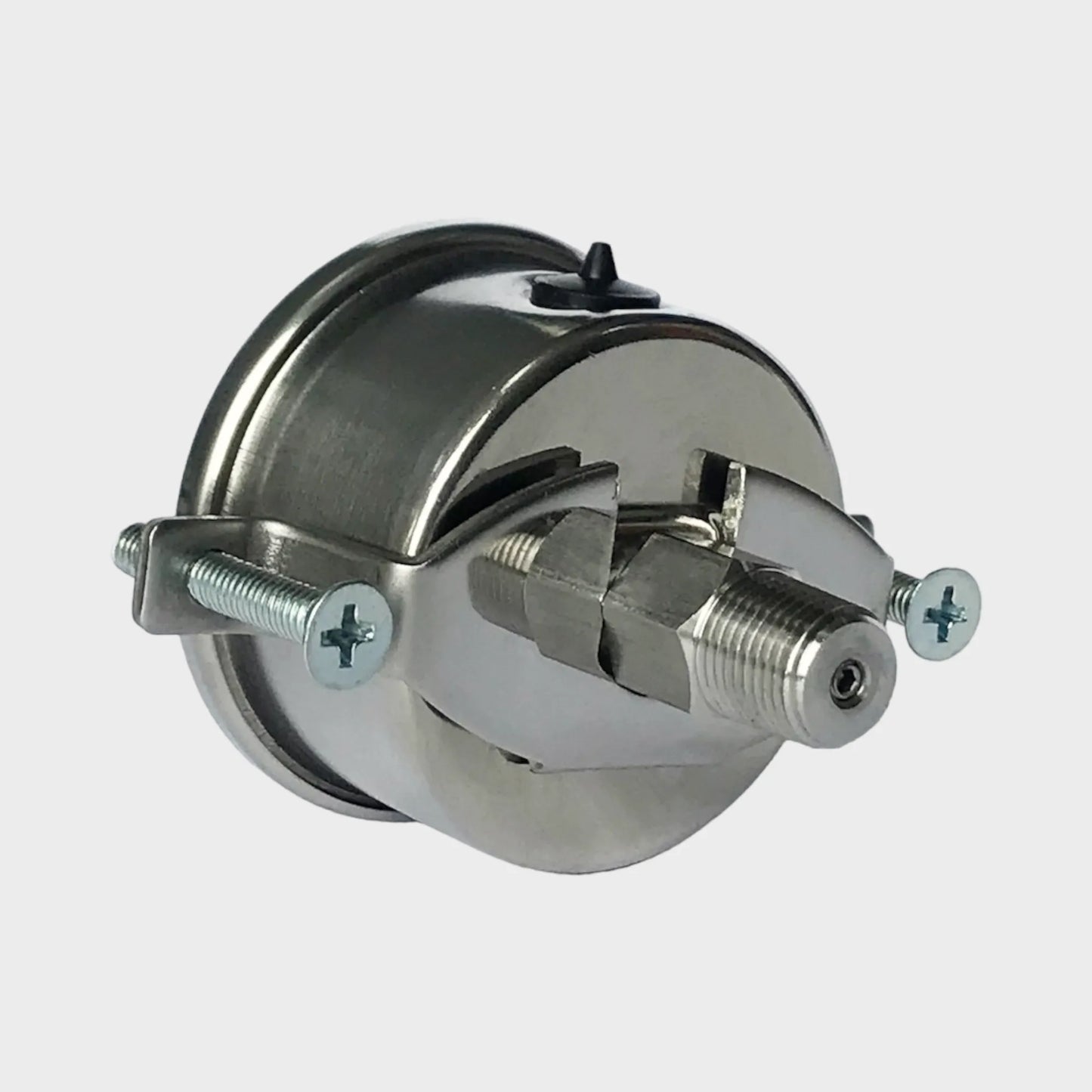 Panel Mounted Pressure Gauge With Bracket 500 Kpa Gas Liquid