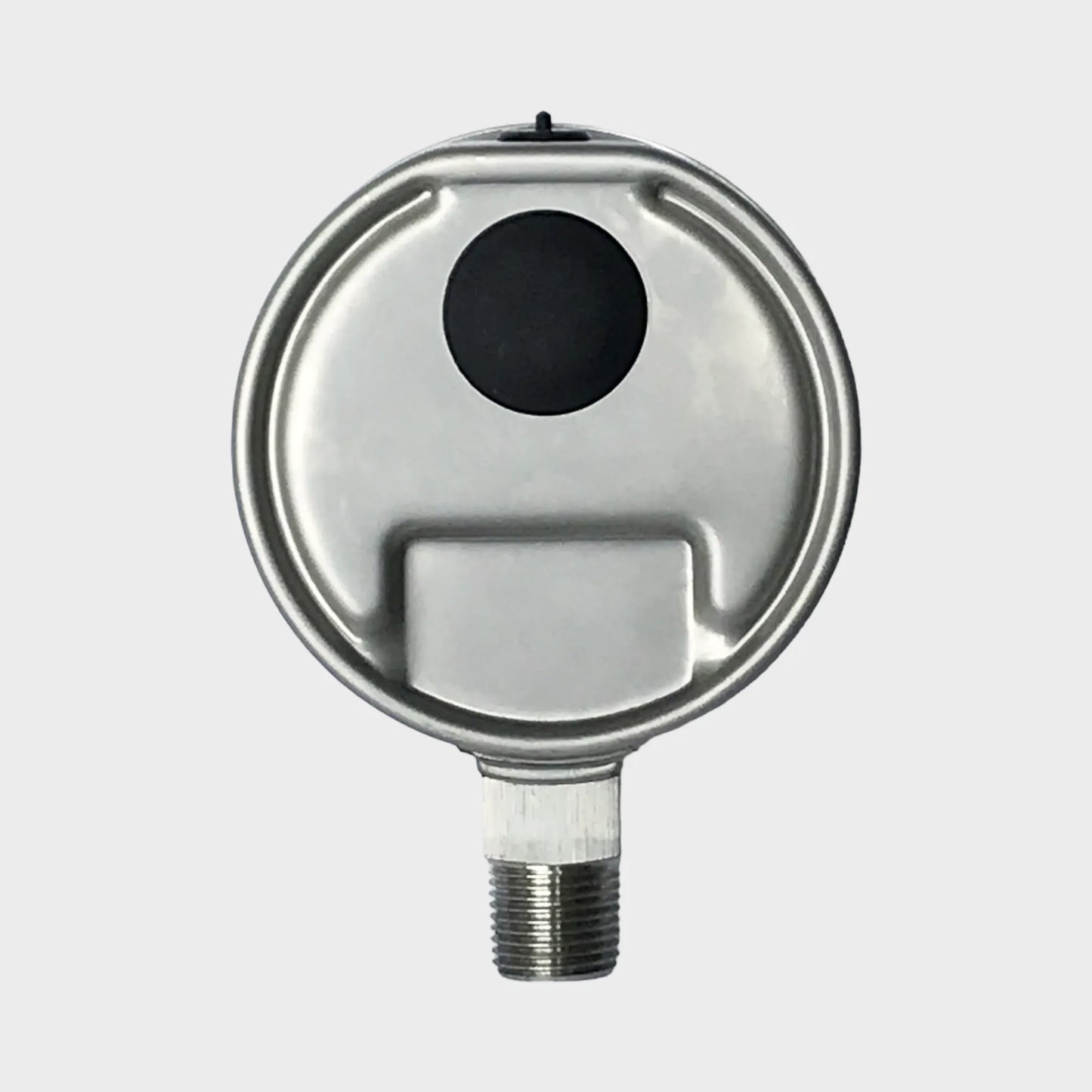 Pressure gauge with blow-out hole on its back