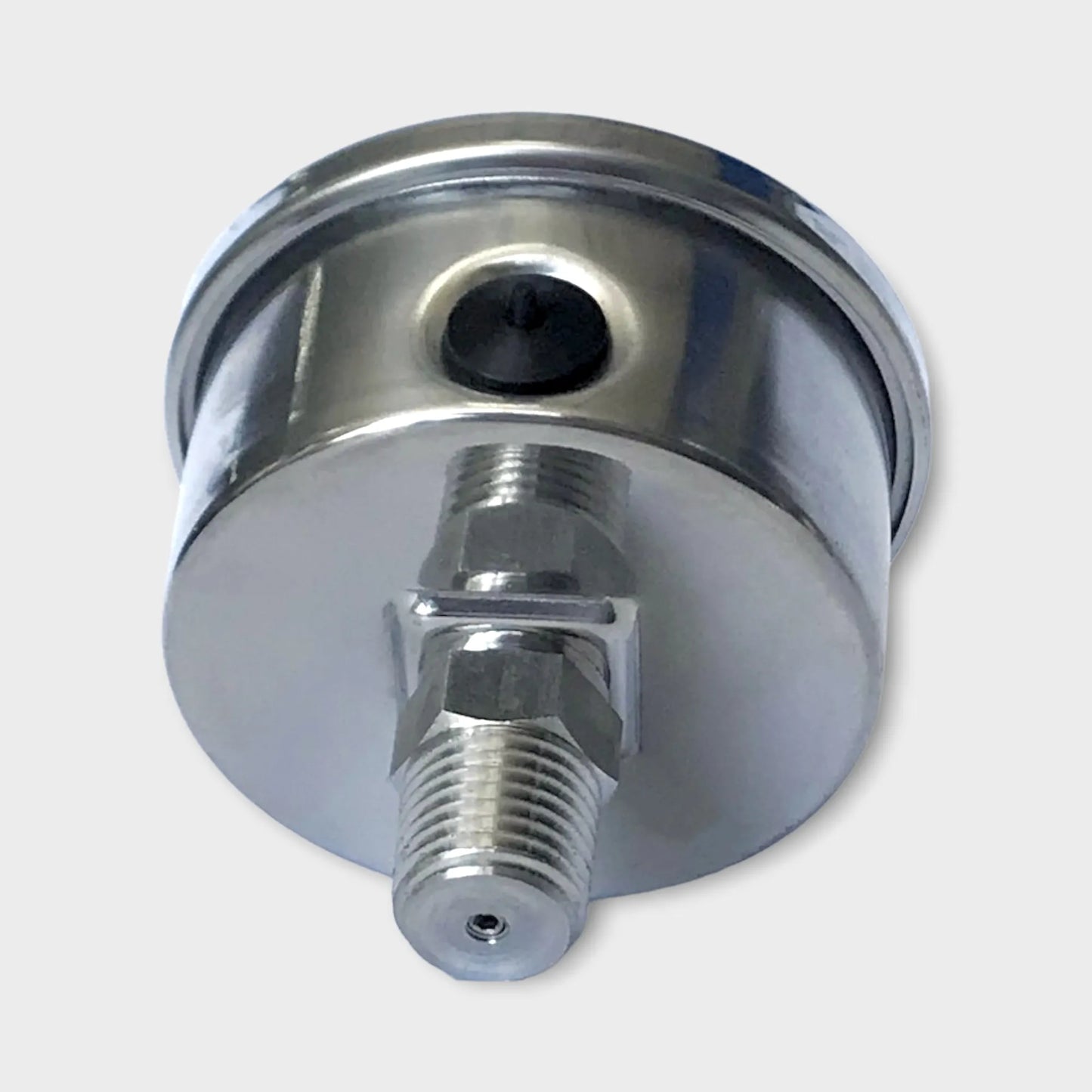 0 to 10 Bar Pressure Gauge Rolling Ring Type All SS Manometer Back Mount-top