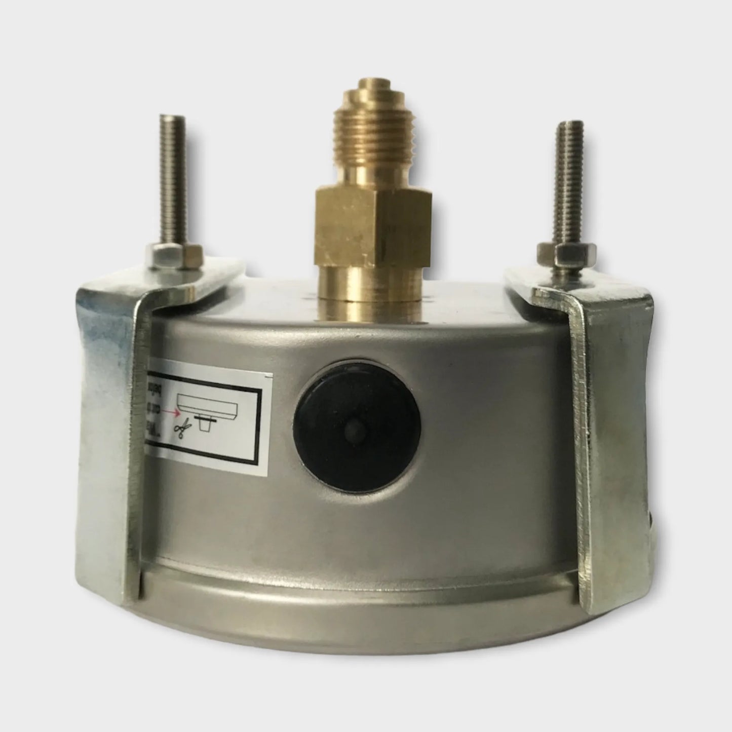0 to 60 psi Pressure Gauge SS316 Case With Mounting Bracket Glycerin Manometer-side