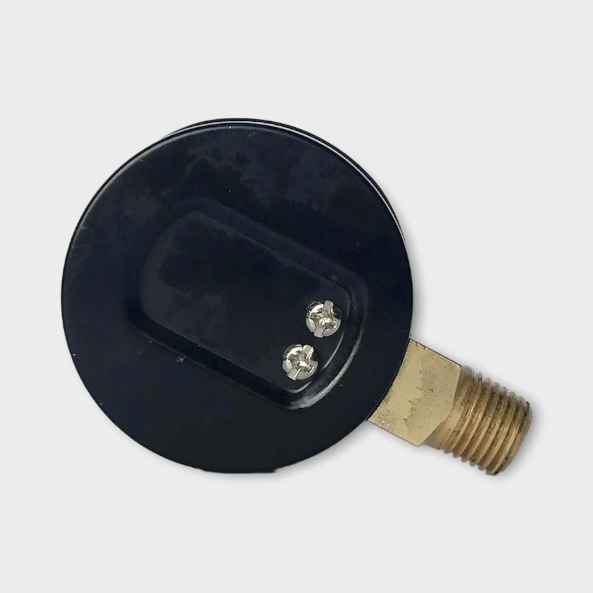 30000 Psi Pressure Gauge With Special Dextral Entry Black Steel Case Back
