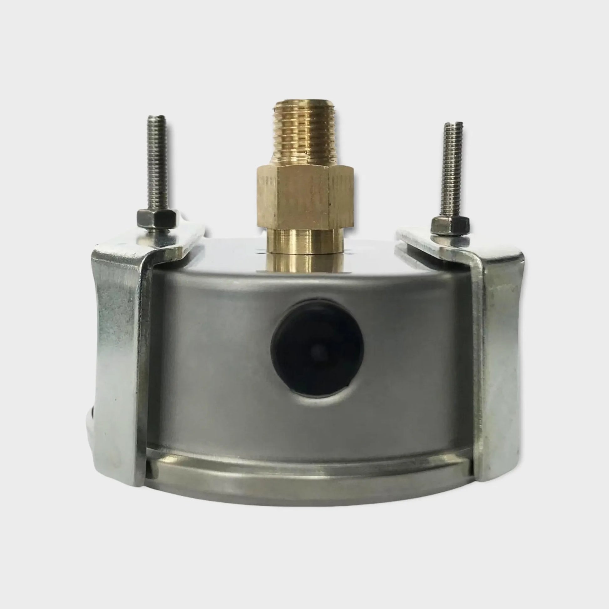 Glycerin Filled Pressure Gauge Manufacturers 10 Bar with Mounting Bracket-side2