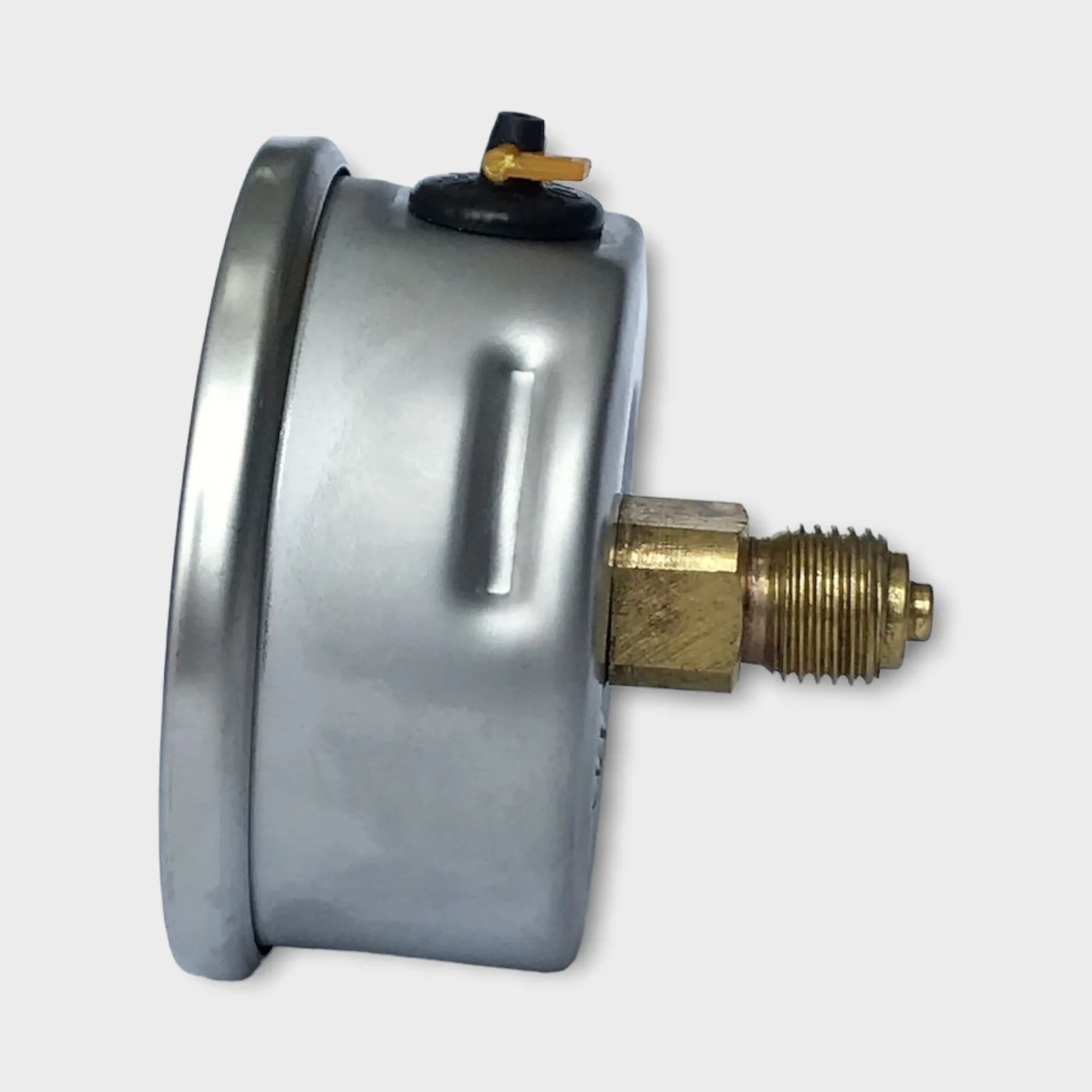 Liquid Filled Best Gas Manometer 63mm SS316L Case Center Back Mount-side