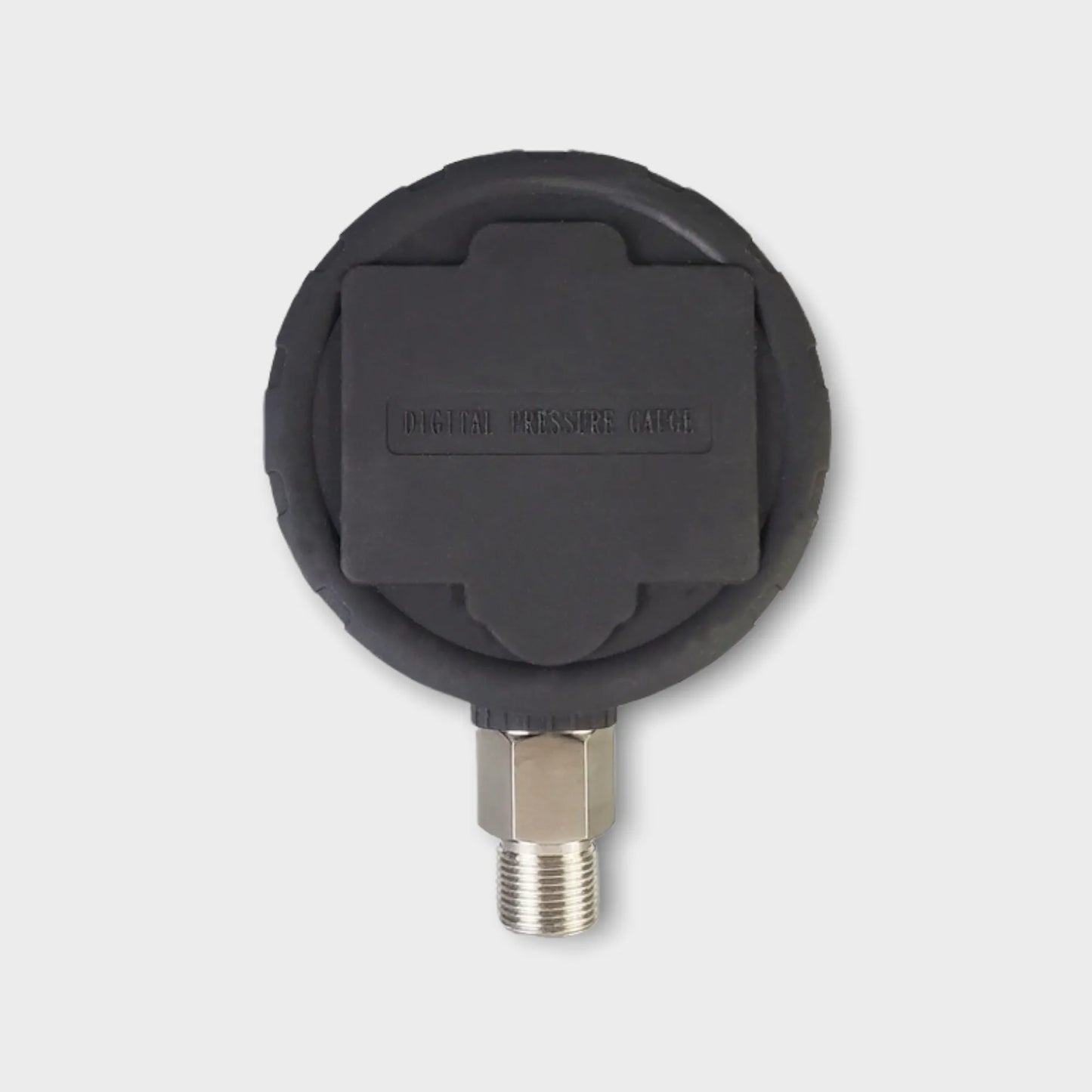 Back look of the protective jacket digital pressure gauge
