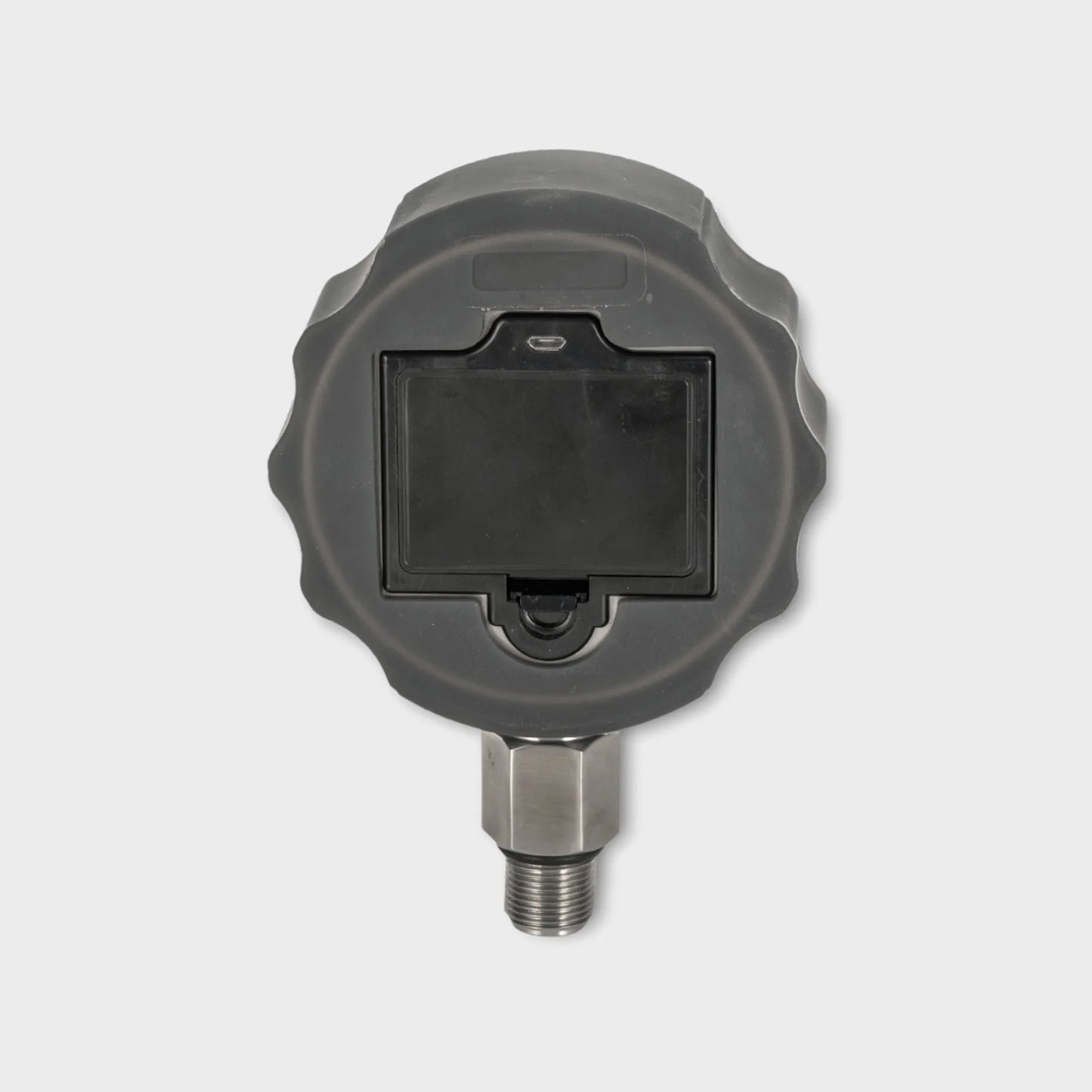 D210 Series High Precision Digital Pressure Gauge with a cell box on the back of the case