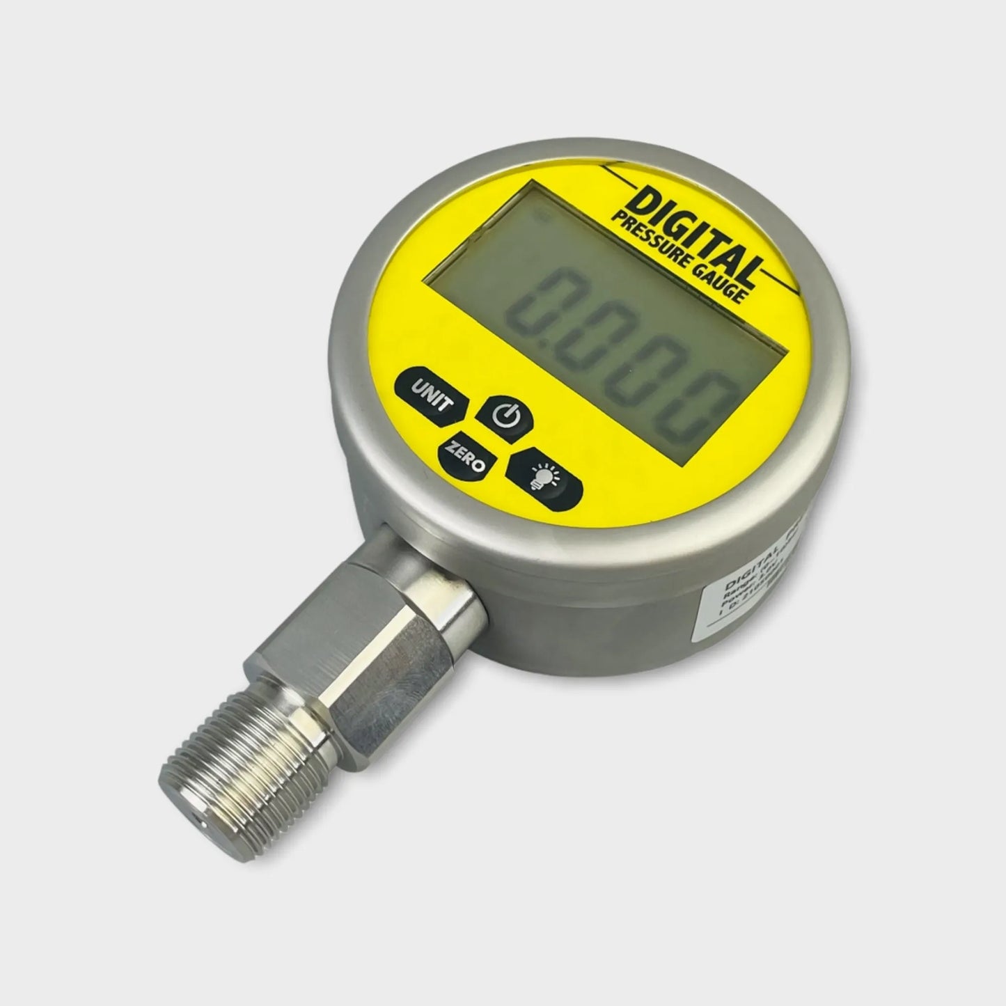 WESEN D280C Series digital pressure gauge side look