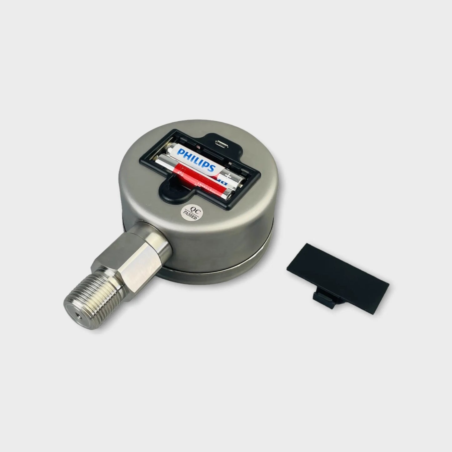 WESEN D280C Series digital pressure gauge cell box opened