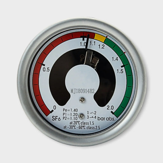 SF6 Gas Density Relay 0 To 2 Bar For SF6 Gas Insulated Switchgear