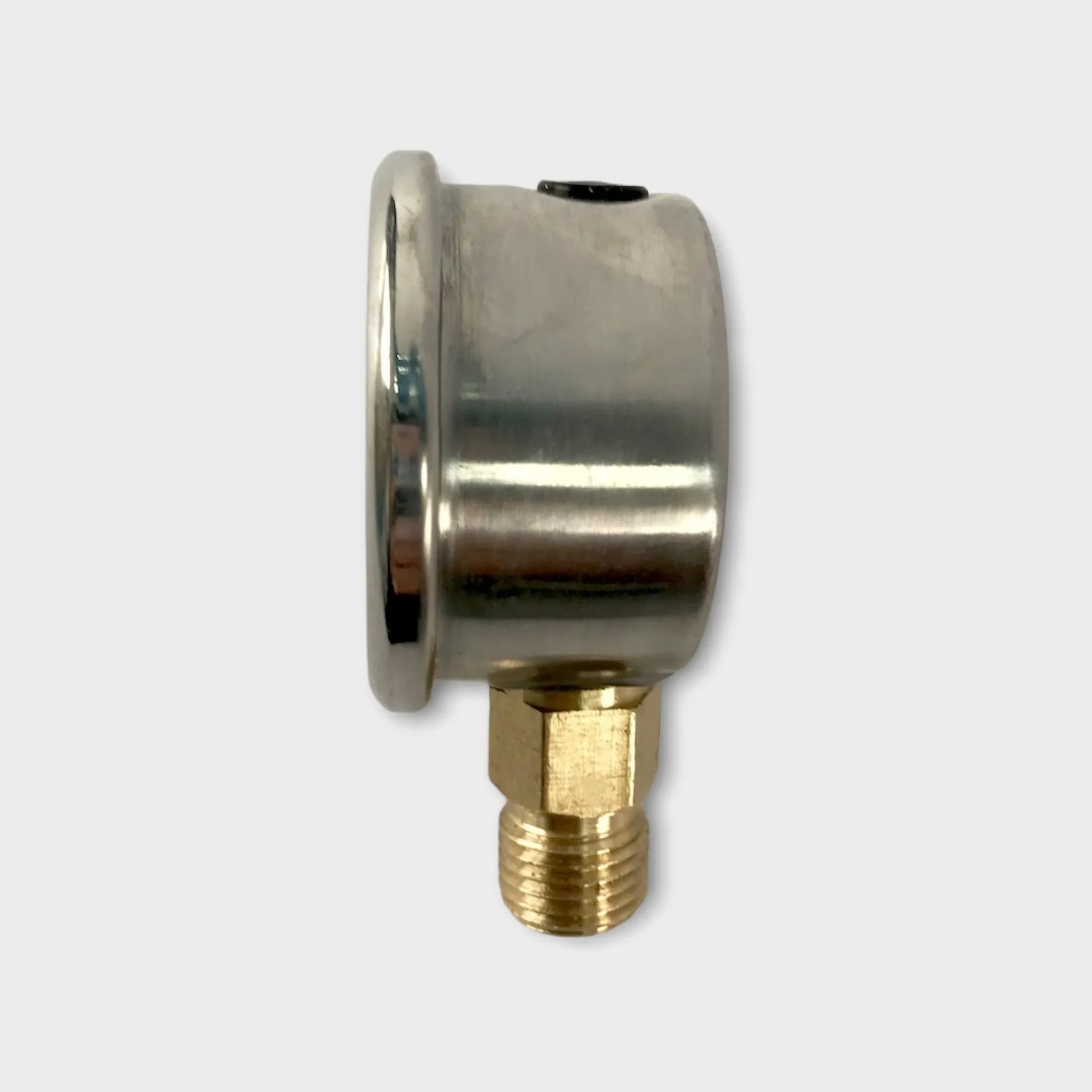 Custom Color Dial Fitting Oil Pressure Gauge On Well Pump-side