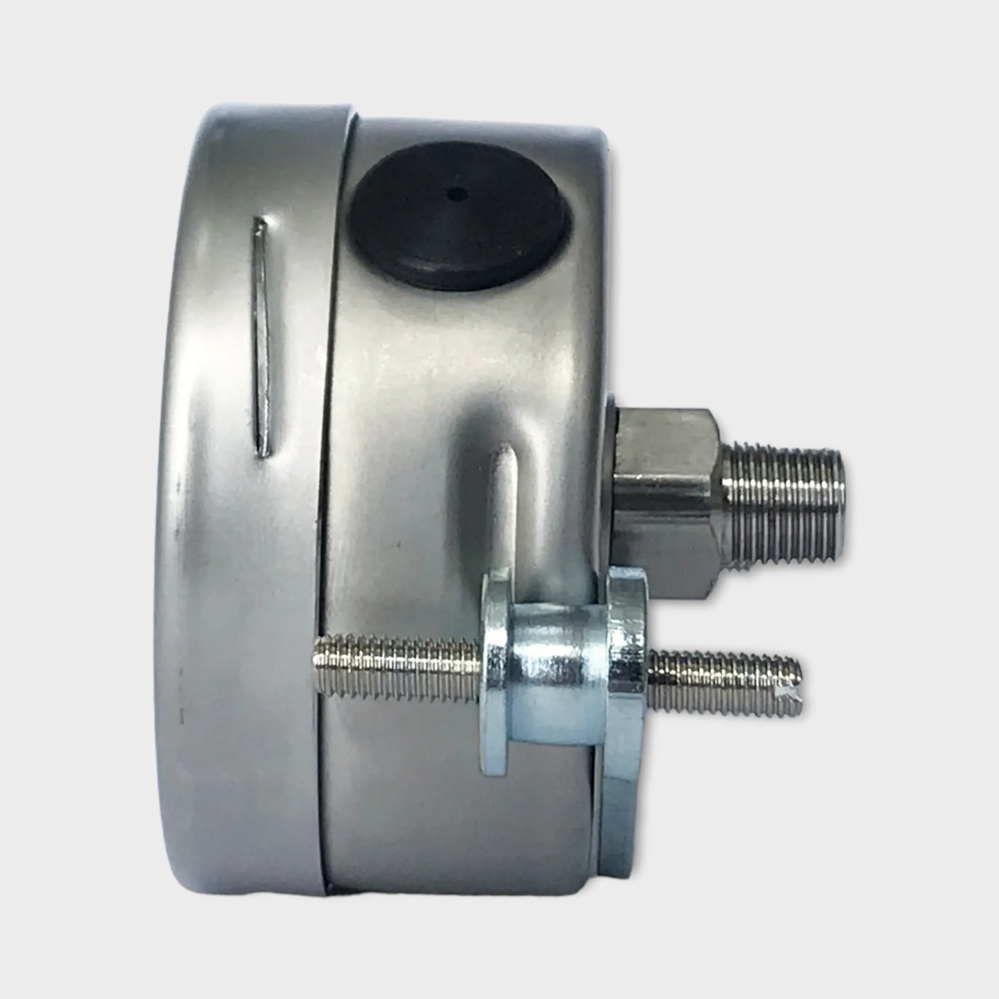Low Pressure Manometer -20-+80cmH2O Glycerin Filling Case Vacuum Gauge-side