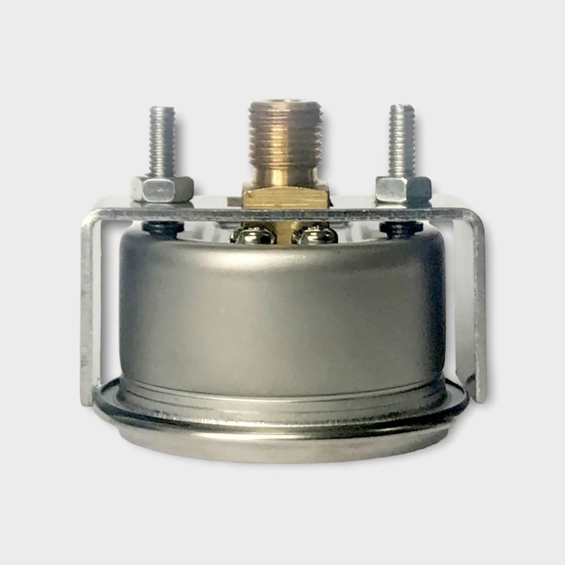 40mm U-clamp Bracket Mounting Stainless Steel Pressure Gauge-side2
