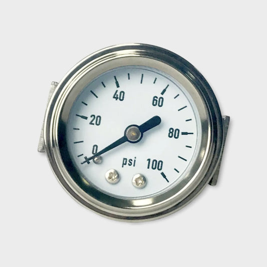 40mm U-clamp Bracket Mounting Stainless Steel Pressure Gauge