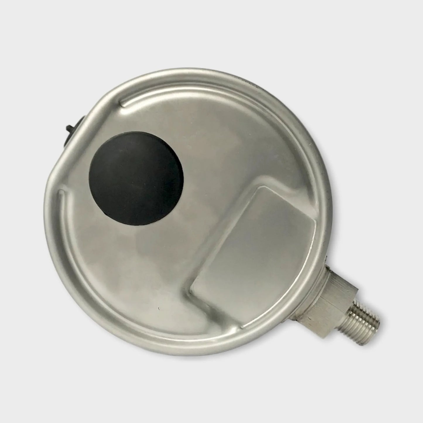 Pressure Gauge On Well Pump 100mm SS316 Manometer For Gas With Blowout Hole