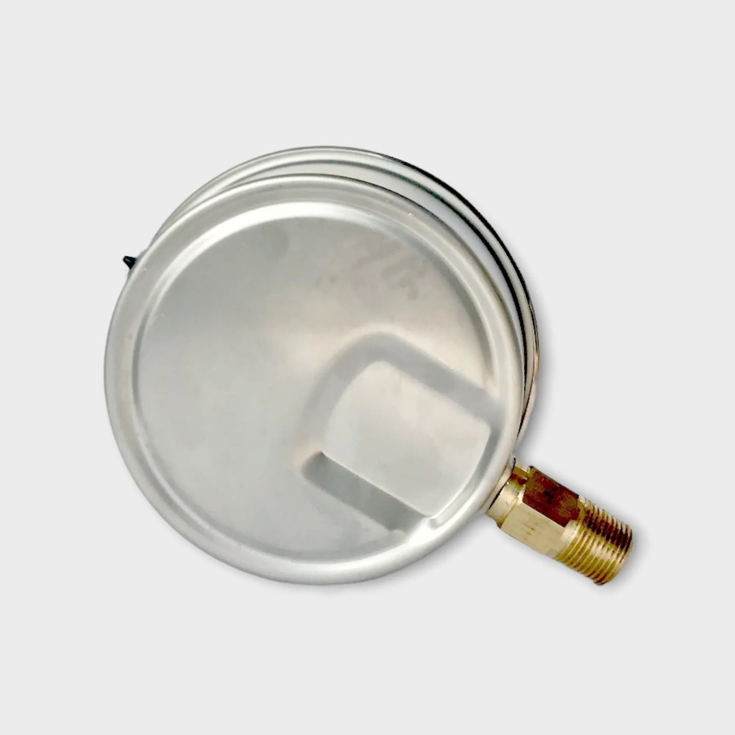 100mm Glycerin Filled Pressure Gauge Manufacturing 1600 kPa-back