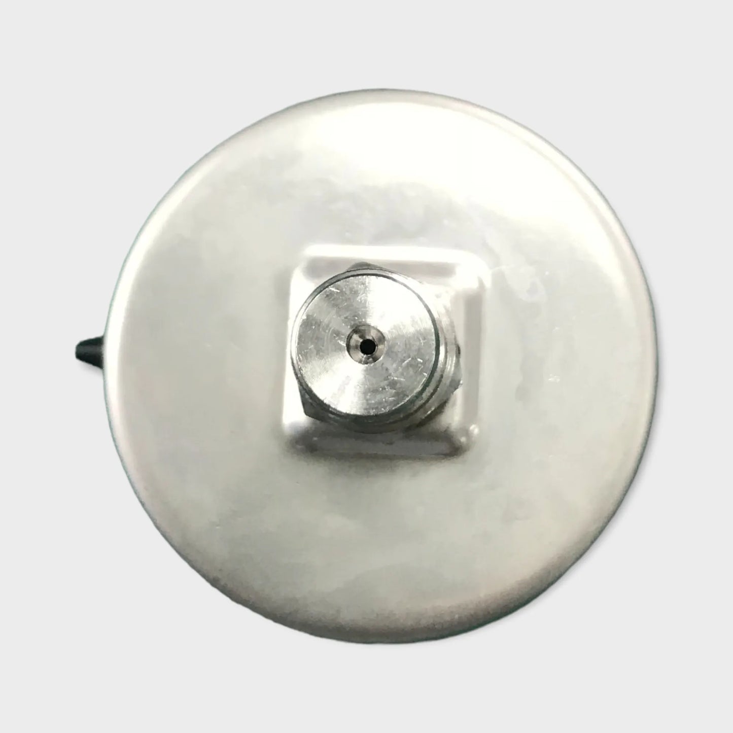 Air Supply Pressure Gauge 0 6 Bar Back Entry Analogue Manometer-back view