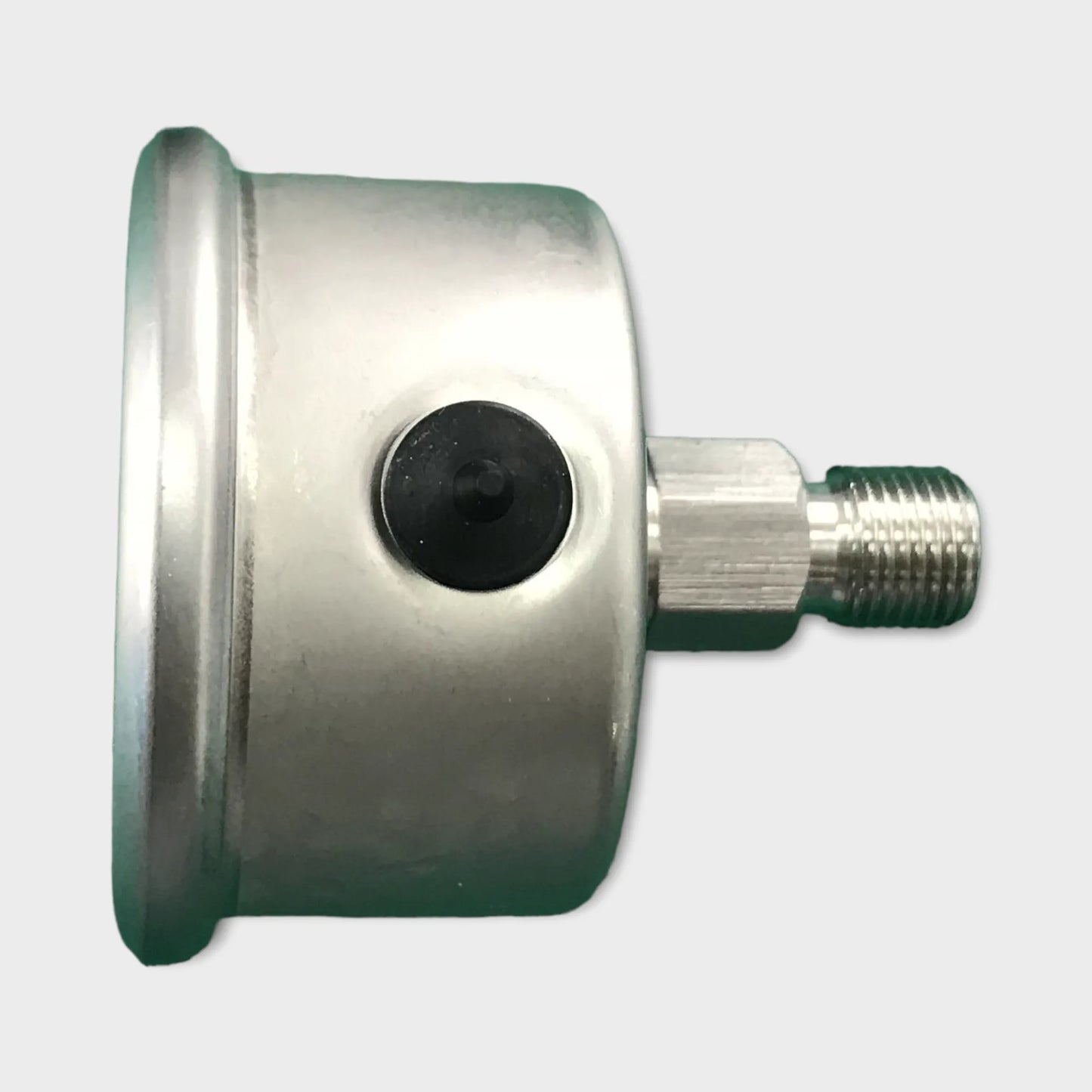 Air Supply Pressure Gauge 0 6 Bar Back Entry Analogue Manometer-side view