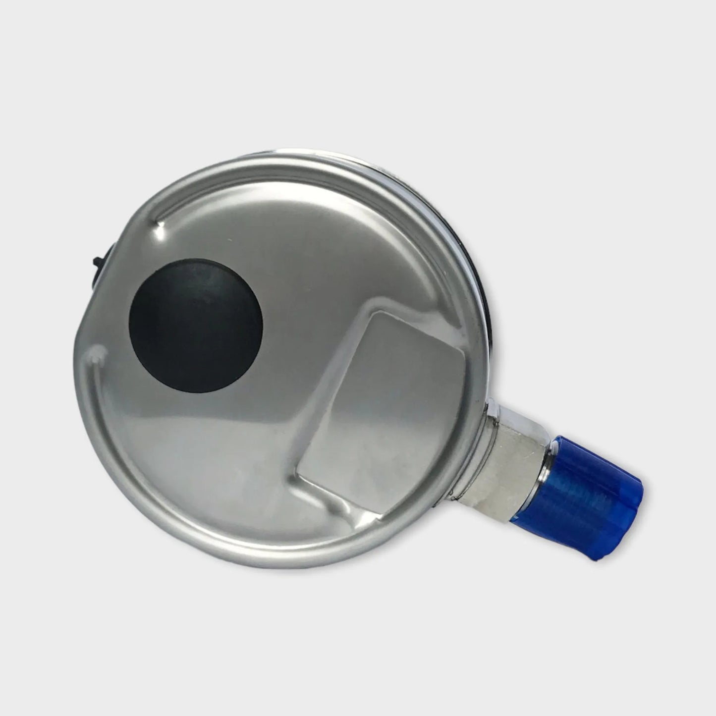 3 8 Pressure Gauge Lower Mount Stainless Steel Manometer Air 100mm Back Look