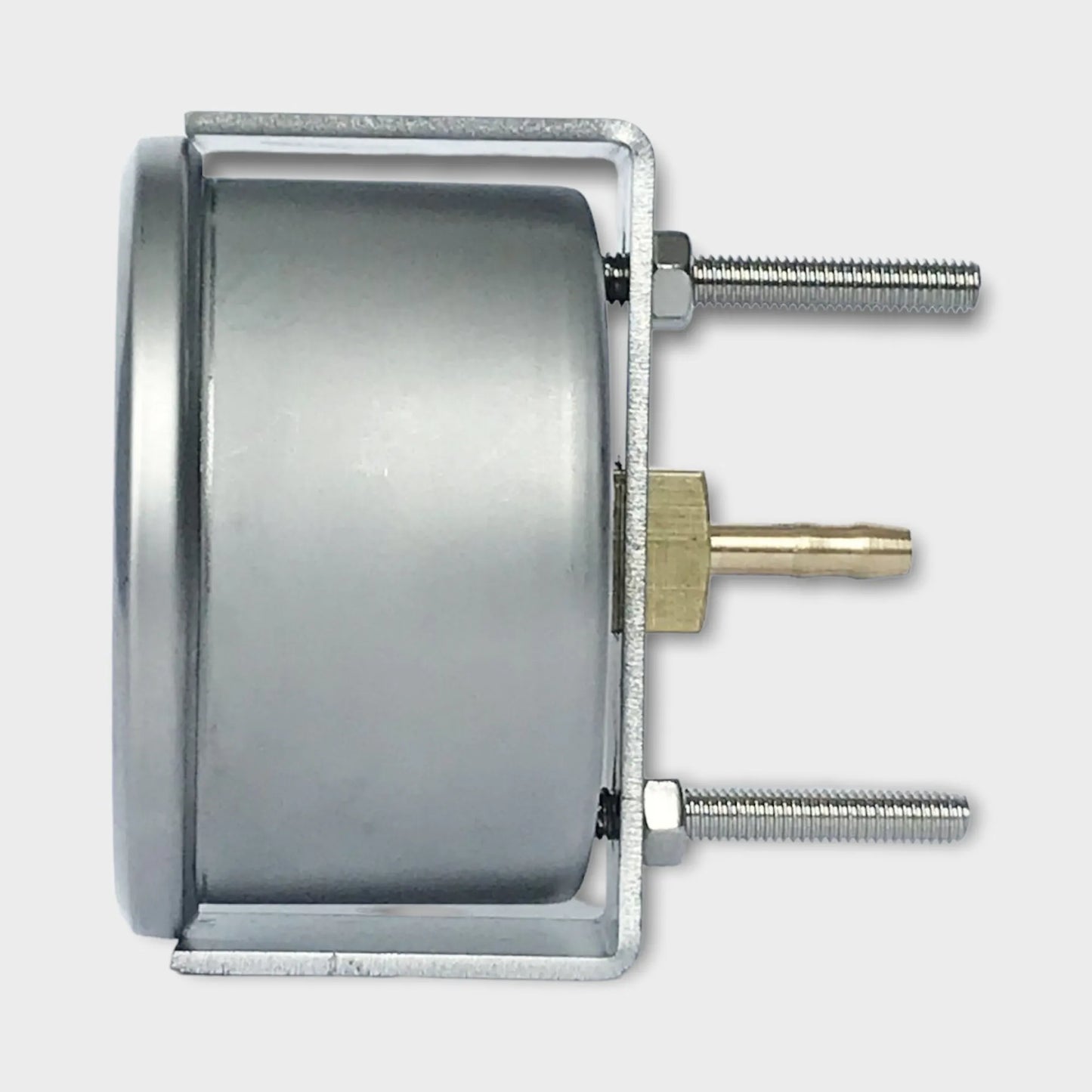 Capsule Type Pressure Gauge Stainless Steel Case Panel Mount Manometer-side2