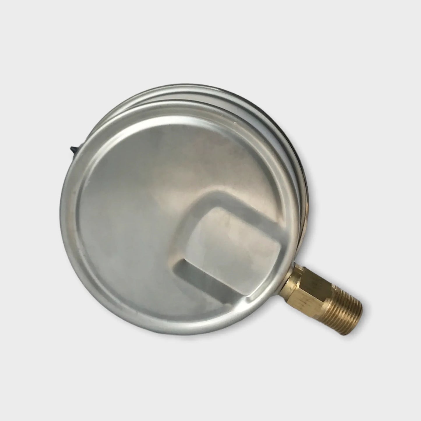 1/2 NPT Pressure Gauge With Glycerine Hydraulic 60 PSI Bourdon Type-back