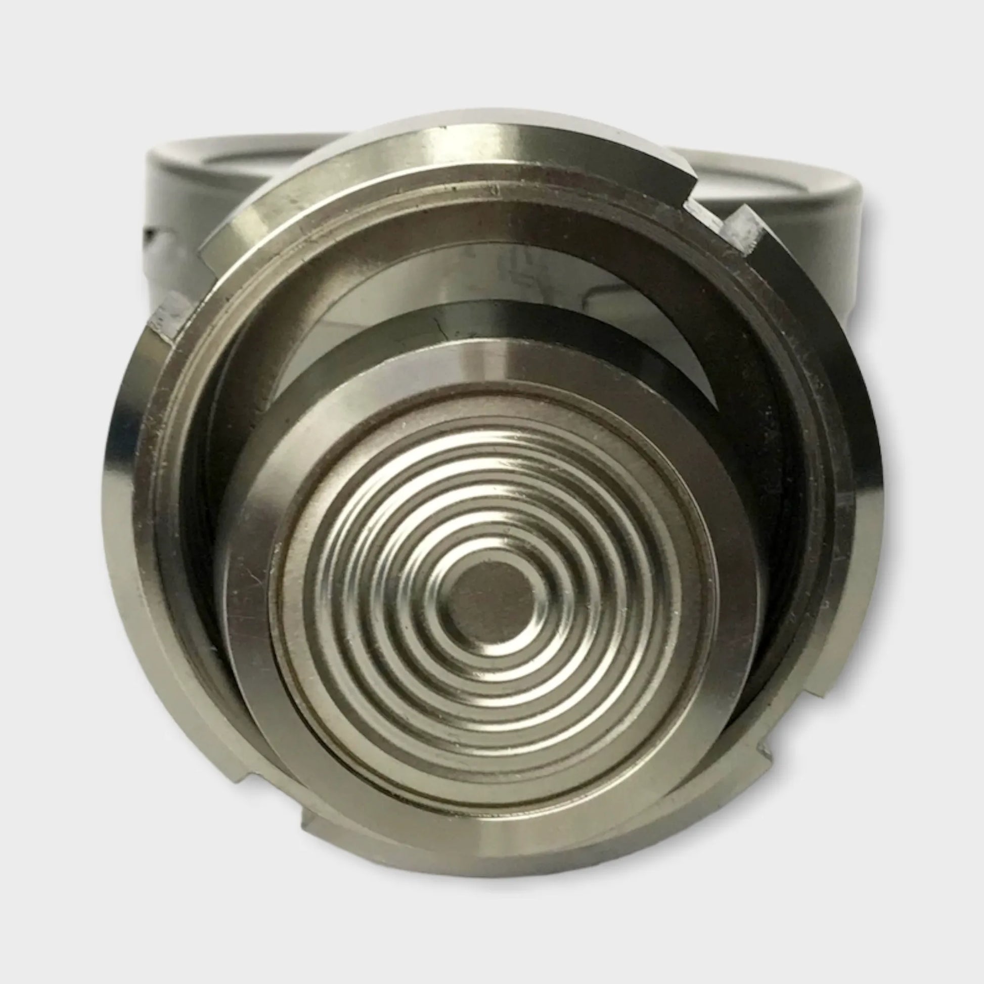 100mm Bourdon Diaphragm Pressure Gauge 25 bar Lower Stainless Steel Material-back1