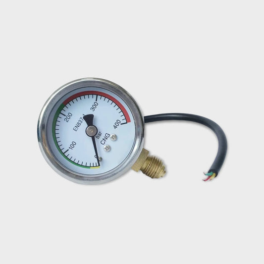 50mm CNG Pressure Gauge 400 bar with Signal Cable