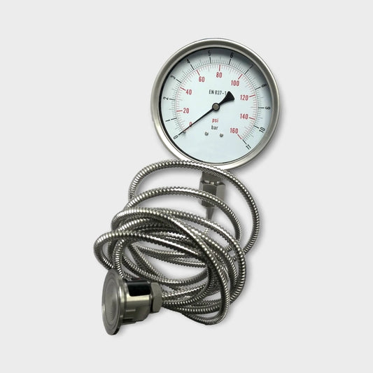 Capillary Diaphragm Seal Pressure Gauge For High Temperature Medium