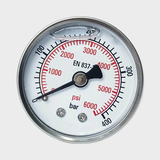 Gas Pressure Manometer 6000psi Peerless Boiler Pressure Gauge