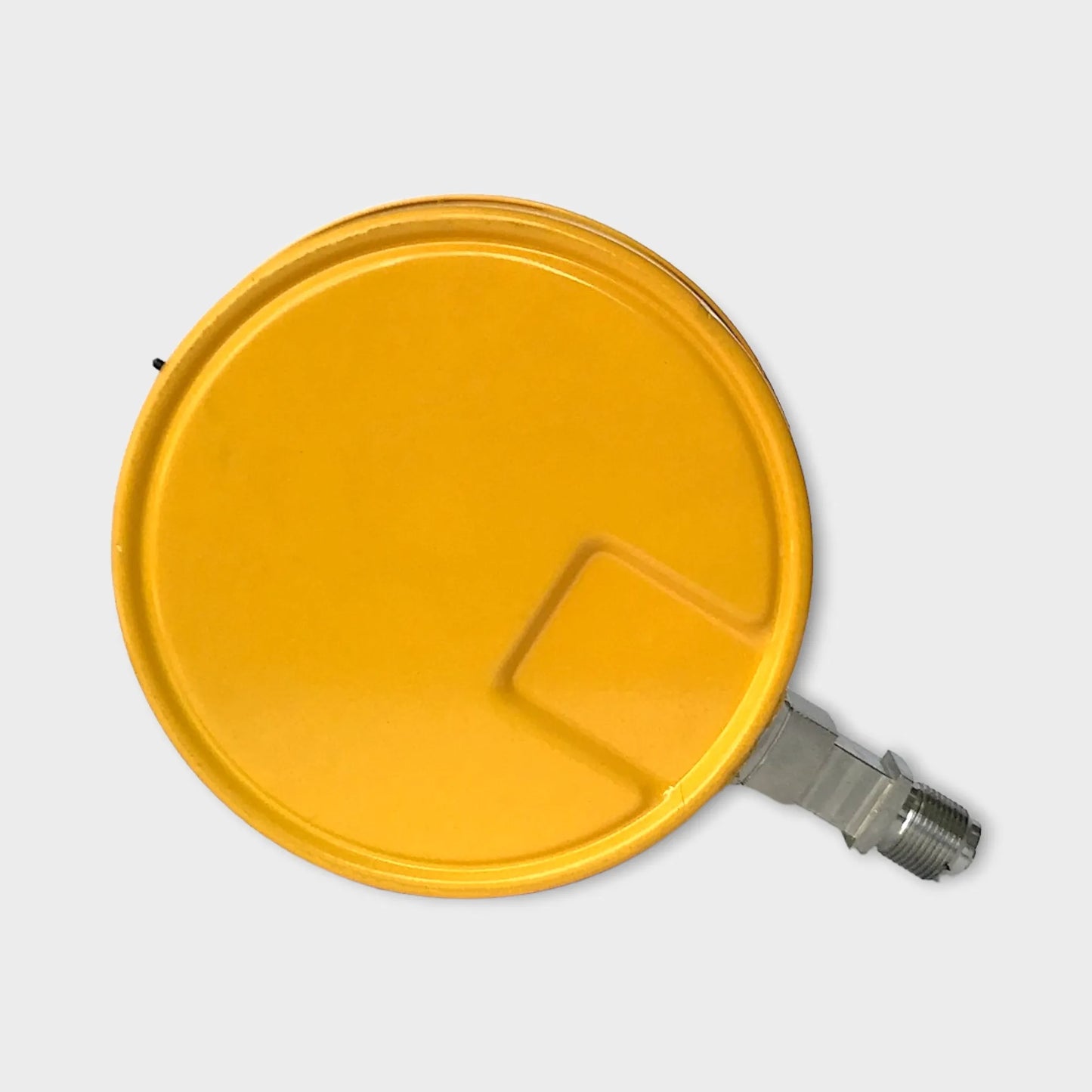 High Precision Manometer 6 Bar Liquid Filled Fuel Pressure Gauge-back