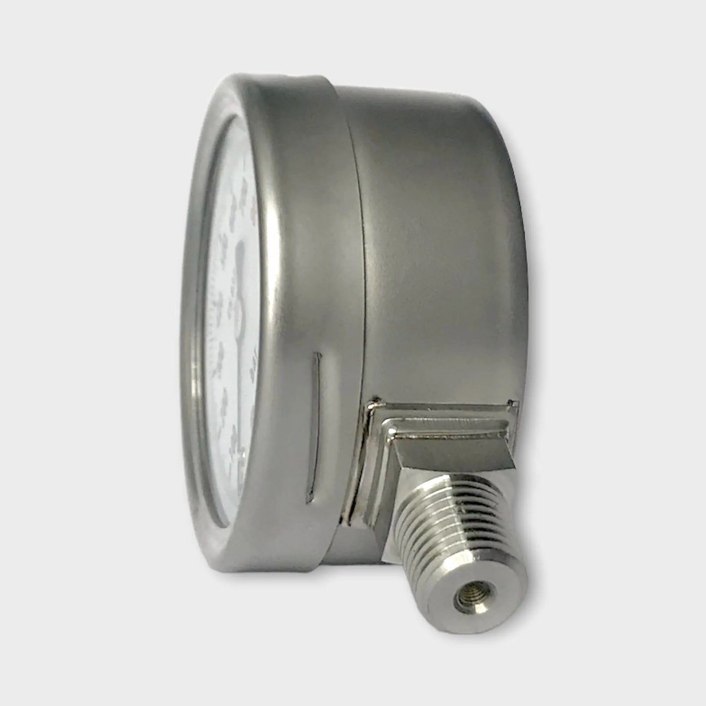 High Pressure Gauge 1000 Bar SS316 Manometer Bourdon Tube Radial-side