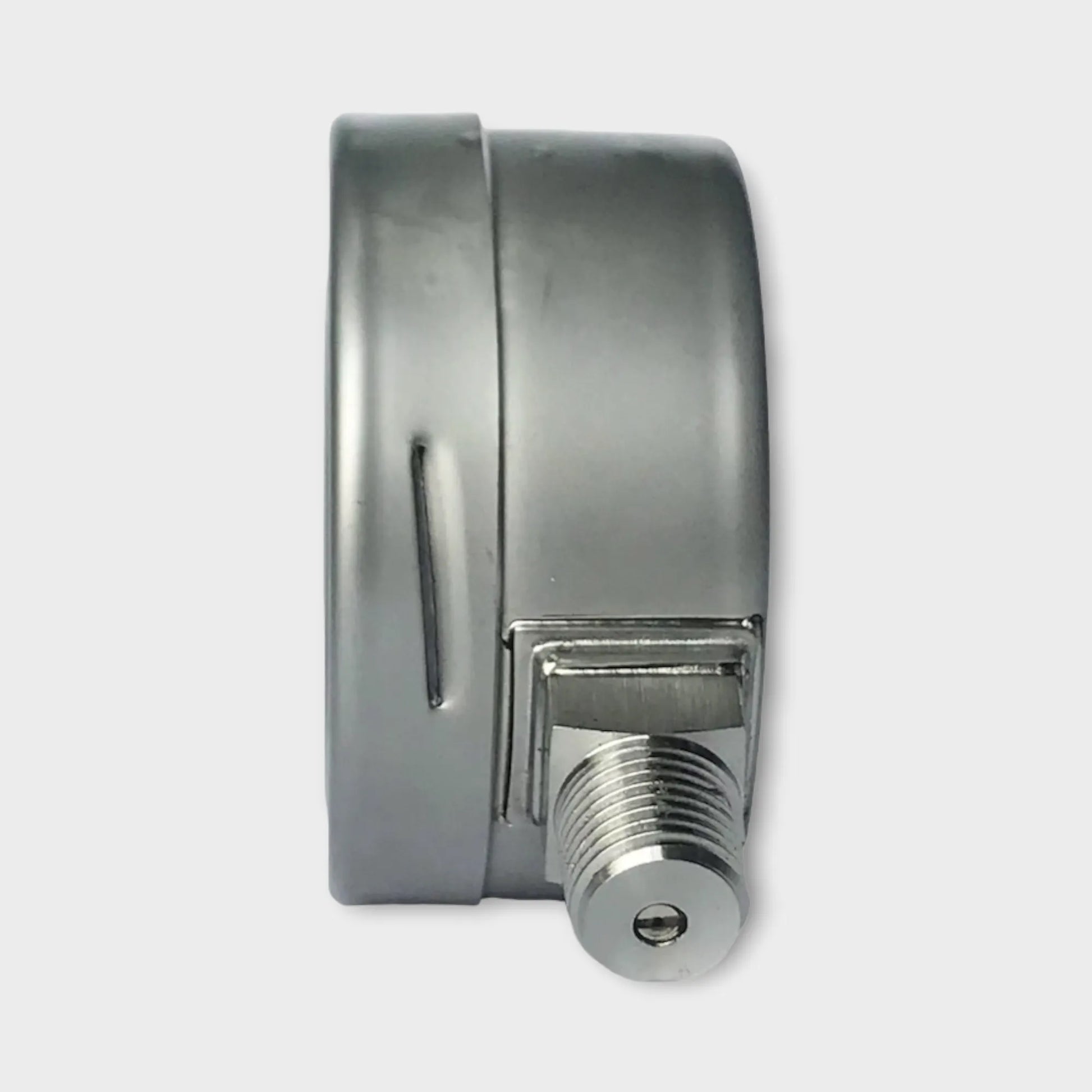 WESEN HVAC Manometer Stainless Steel Pressure Gauge 100 bar Side Look