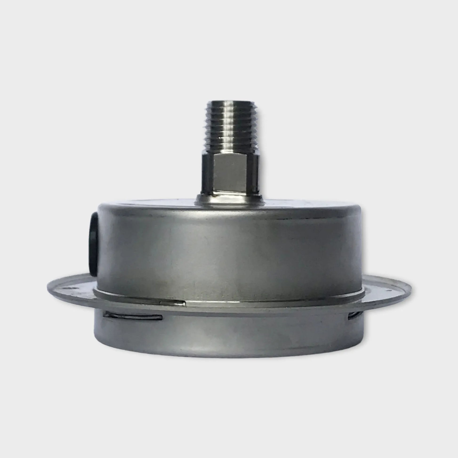 HVAC Manometer 63MM Axial Connection Panel Mount Pressure Gauge-bottom