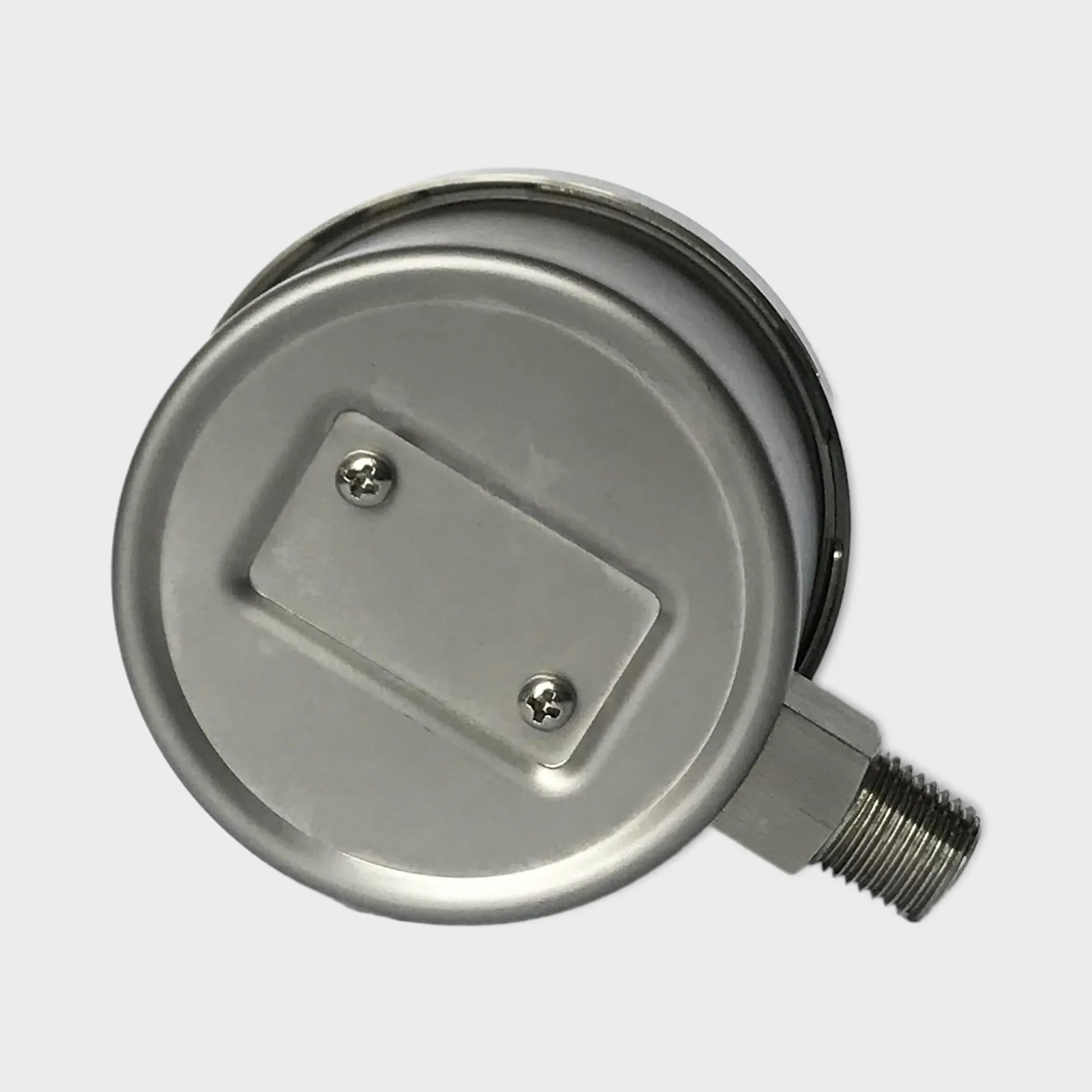 Bellows Type Pressure Gauge 63mm Lower Mount Vacuum Capsule Manometer-back