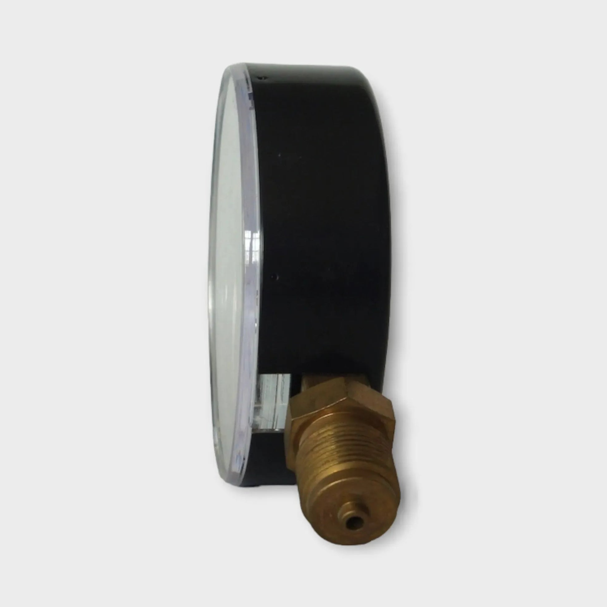 16 Bar Utility Manometer Bourdon Pressure Gauge 1/2 NPT KL1.0 Side View