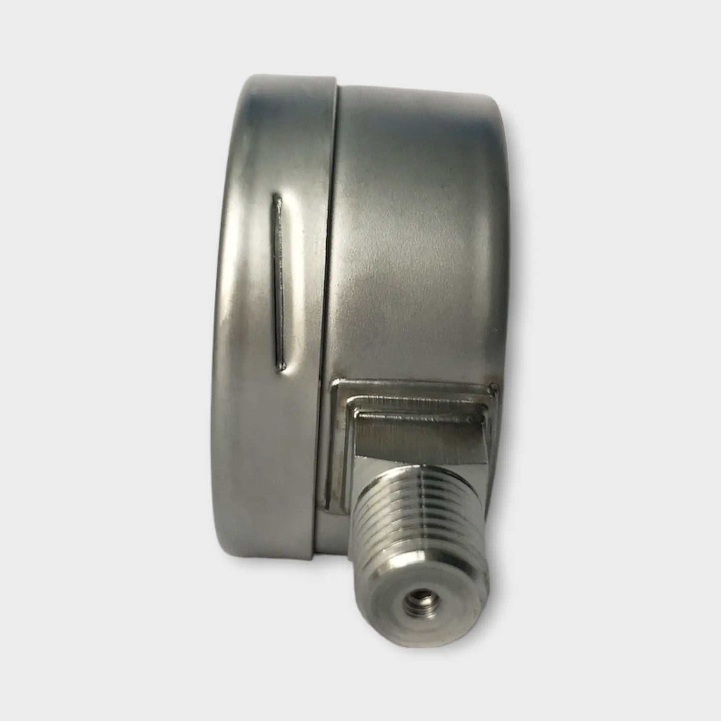 Radial Mount Manometer HVAC 30 PSI Pressure Gauge Liquid Filled-side