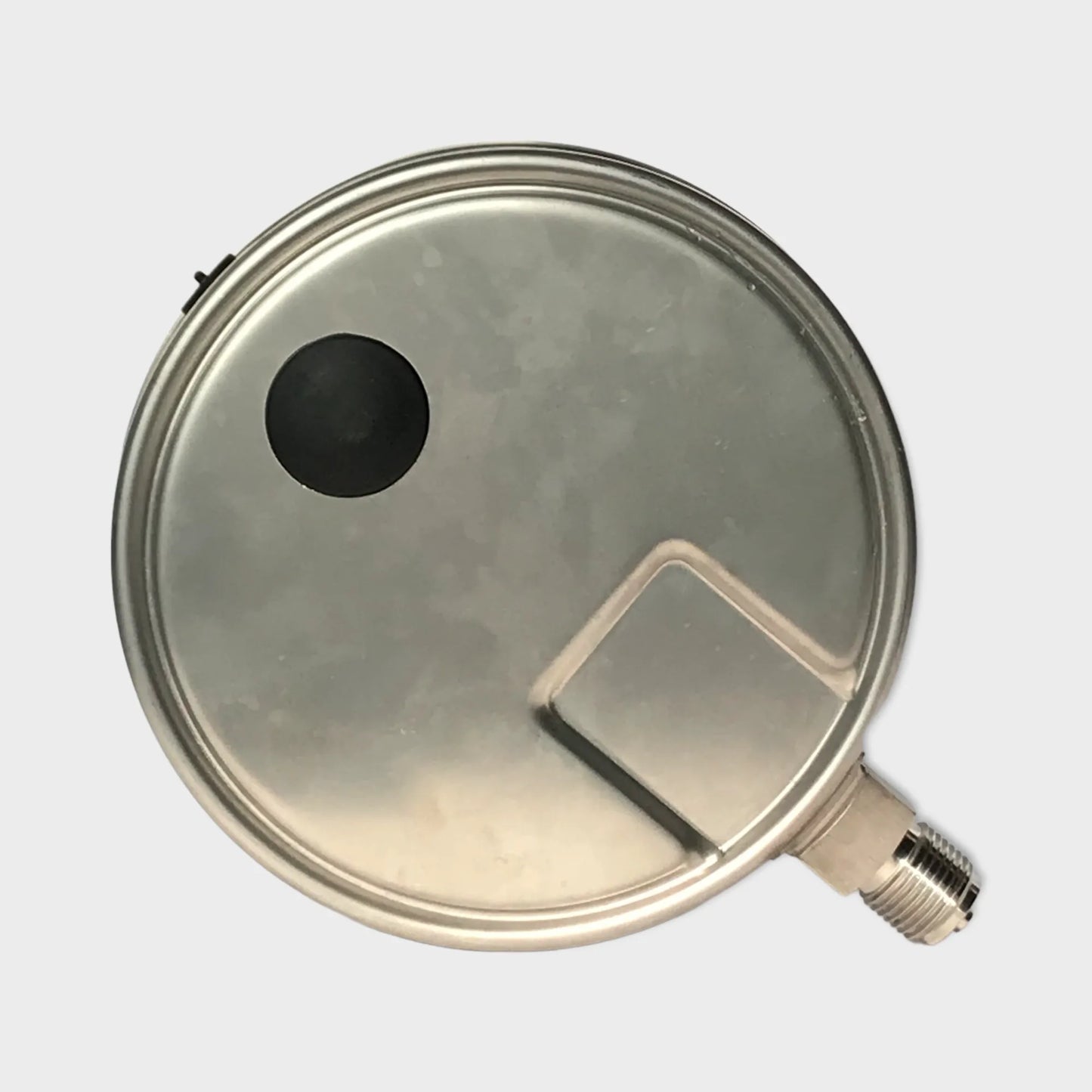 40 Bar Manometer Hydraulic 6 Inch Dial Blow Out Protection Pressure Gauge-BACK