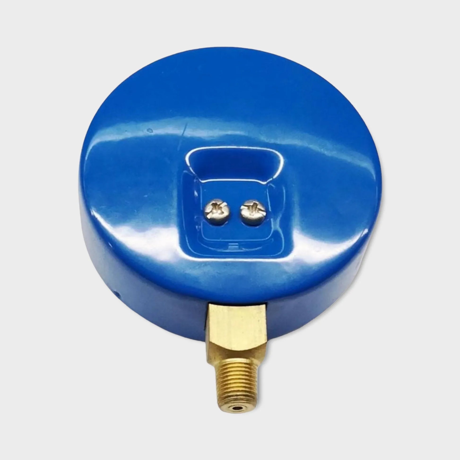 80mm Manometer Refrigeration Lower Mount R22 Pressure Gauge Brass-back