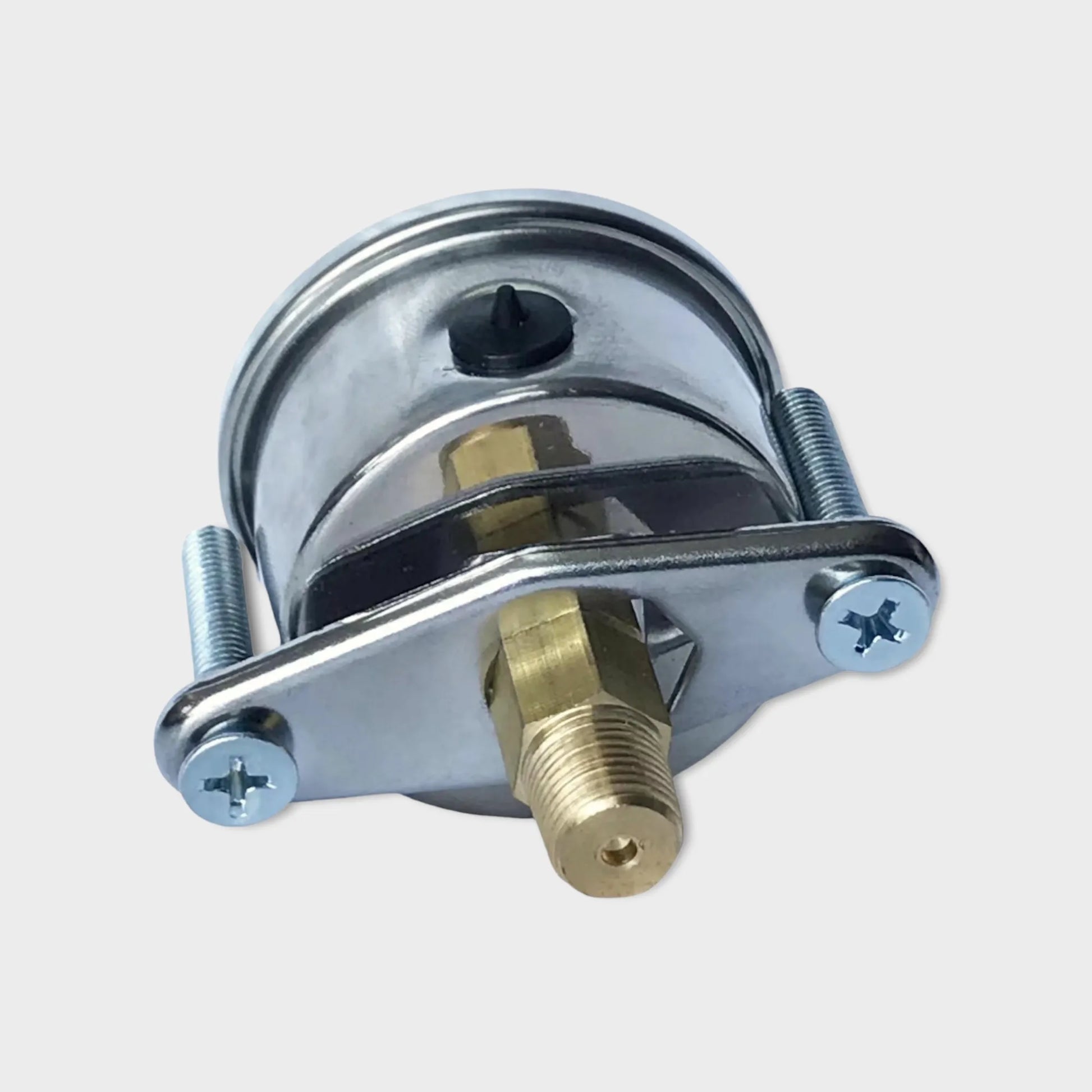 Bracket Mount 40mm Dial Pressure Gauge Best HVAC Manometer back view