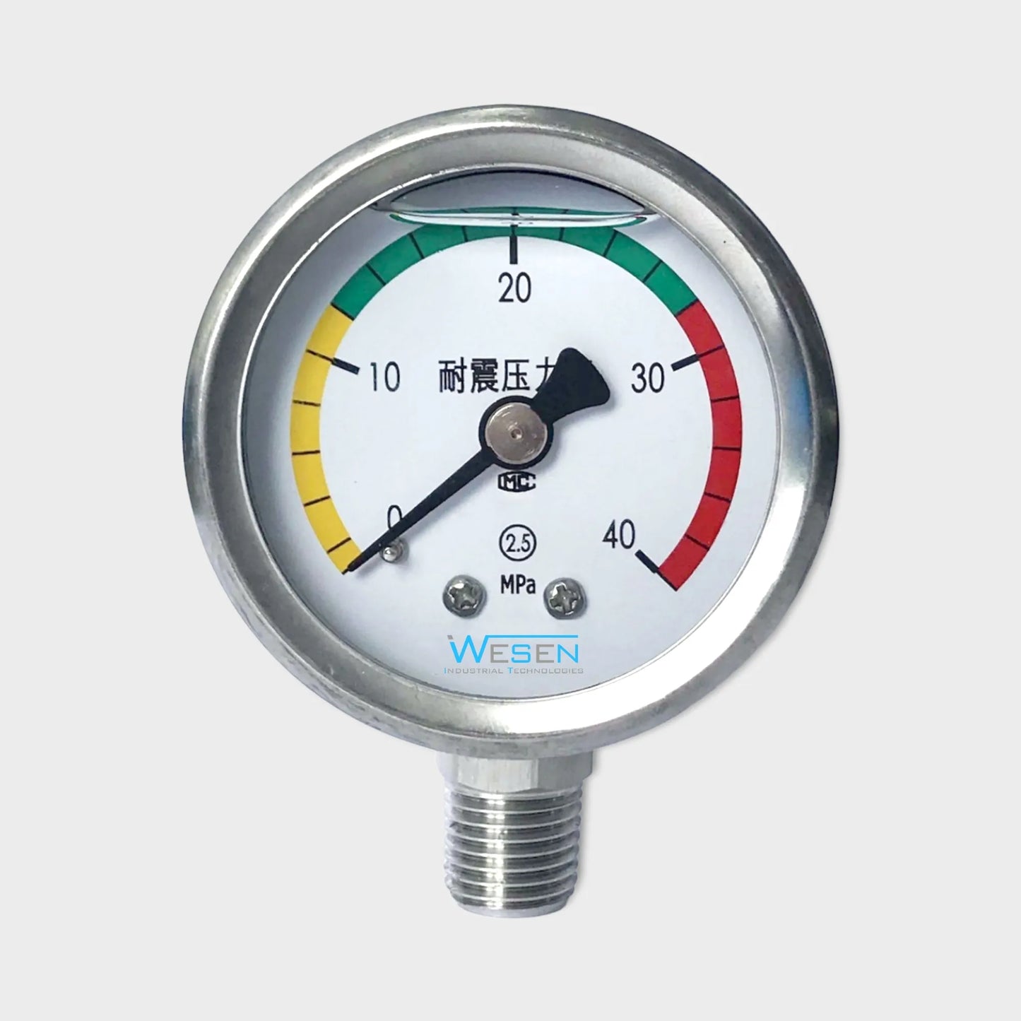 Liquid Pressure Gauge 50mm 1/8 NPT Radial Mount HVAC Manometer