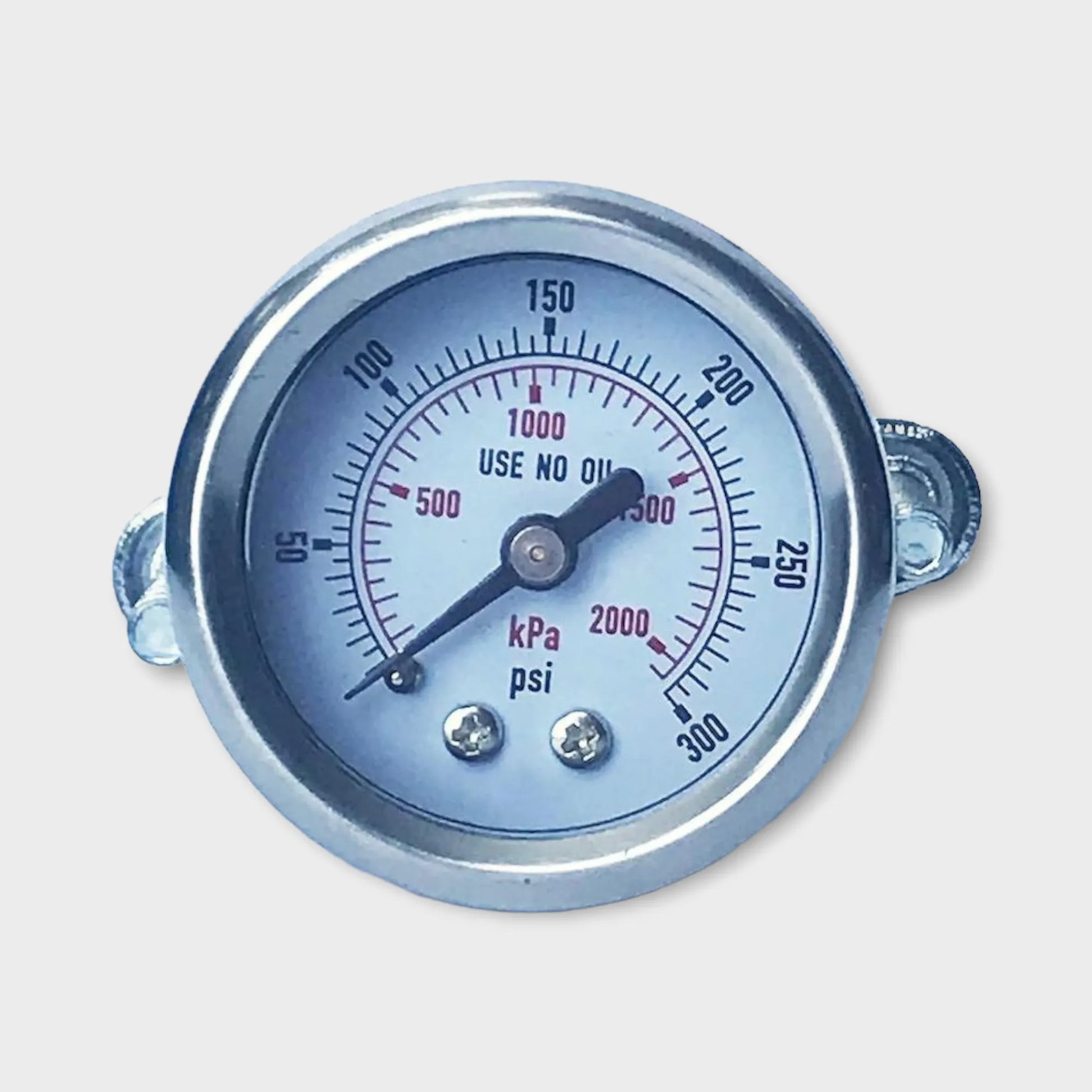 1.5" Pressure Gauge Mounting Bracket Center Back Entry 300 Psi