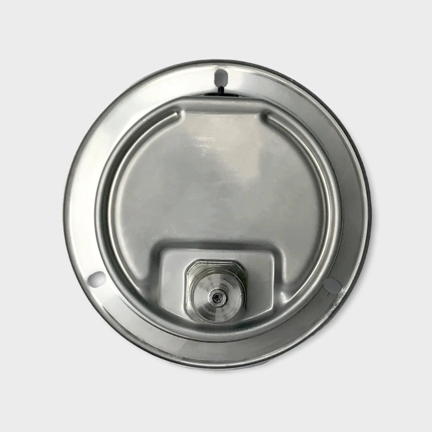 Pressure Gauge 1/2 NPT Panel Mount All Stainless Steel Material Flange-Back