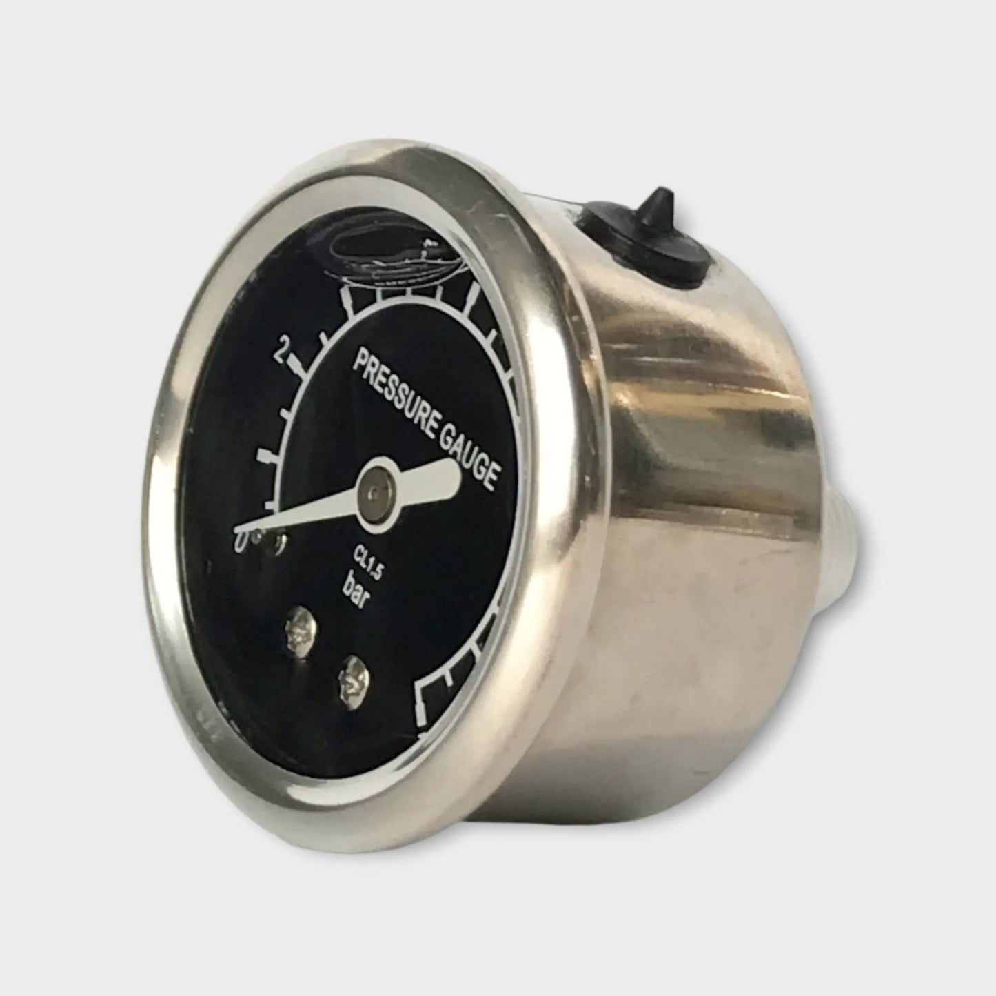 40mm Oil Pressure Gauge 10 bar Liquid Manometer-side