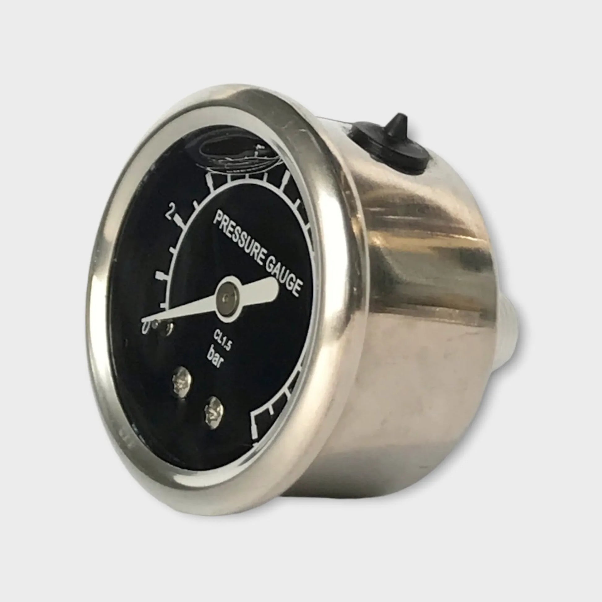 40mm Oil Pressure Gauge 10 bar Liquid Manometer-side