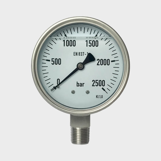 Pressure Gauge Hydraulic 2500bar Heavy Industry Manometer