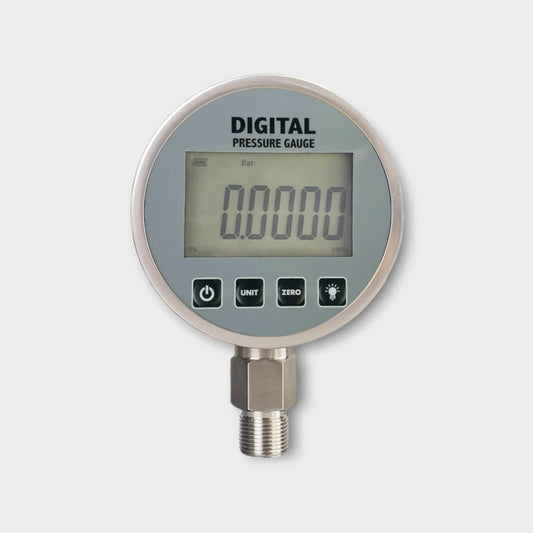 Digital pressure gauge hydraulic stainless steel material battery power supply