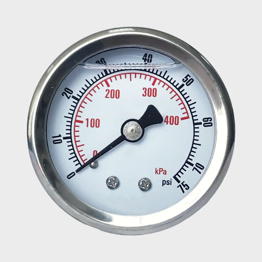 63mm stainless steel pressure gauge with glycerin filled